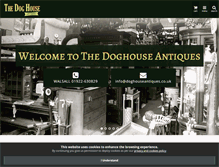 Tablet Screenshot of doghouseantiques.co.uk